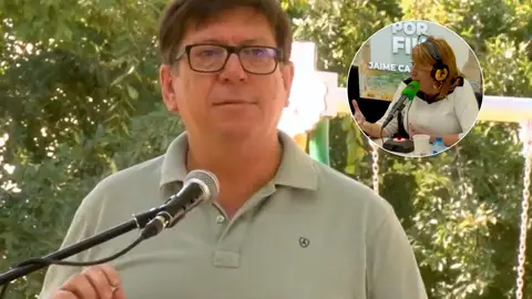 Pazo Salazar y Susana Díaz en un montaje Pazo Salazar y Susana Díaz en un montaje