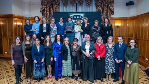 Candidatas y ganadora del Premio Mujer Cantabria