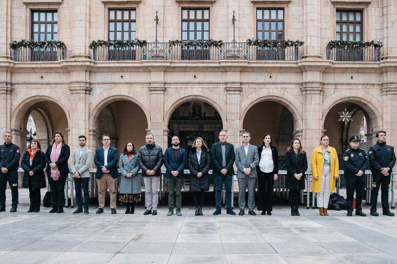 Castellón condena el último asesinato machista en Alicante Castellón condena el último asesinato machista en Alicante