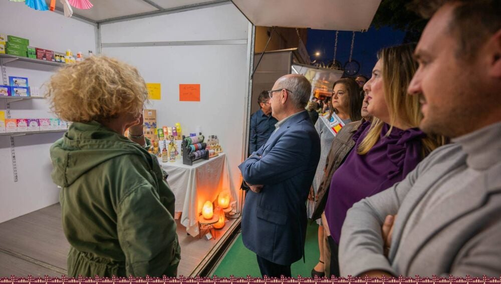 Imagen de la pasada edición del Mercado de Navidad en Rojales
