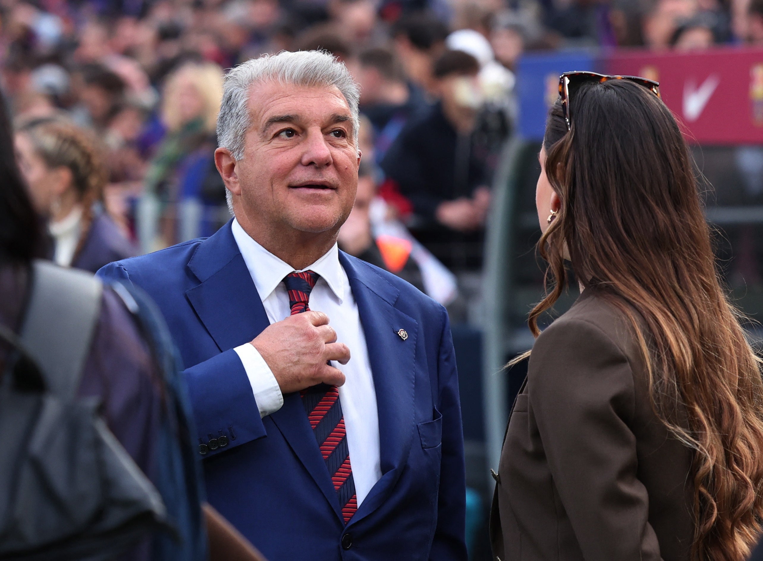 Laporta: "El Real Madrid representa el poder y el Barça, la libertad" Laporta: "El Real Madrid representa el poder y el Barça, la libertad"