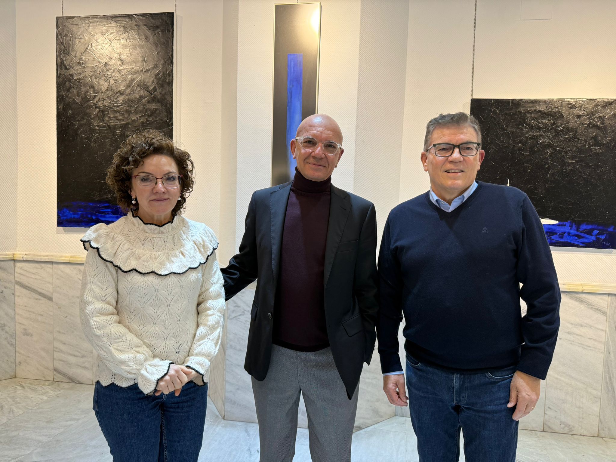 El Archivo Histórico acoge una exposición pictórica de un artista embajador de su tierra El Archivo Histórico acoge una exposición pictórica de un artista embajador de su tierra