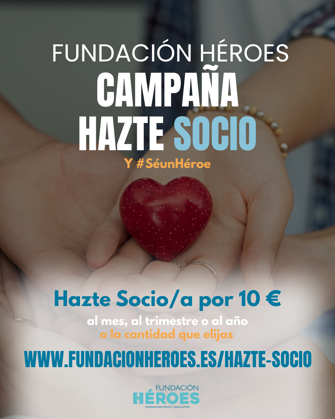 Fundación Héroes lanza una campaña bajo el lema "Sé un héroe" Fundación Héroes lanza una campaña bajo el lema "Sé un héroe"