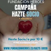 Fundación Héroes lanza una campaña bajo el lema "Sé un héroe" Fundación Héroes lanza una campaña bajo el lema "Sé un héroe"