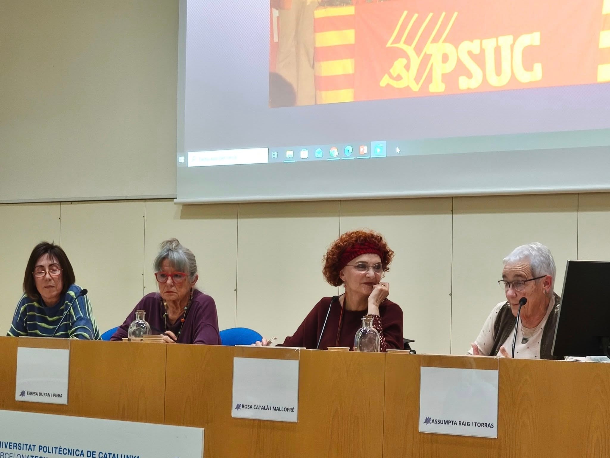 Assumpta Baig reivindica el paper invisible de les dones en la política de la Transició Assumpta Baig reivindica el paper invisible de les dones en la política de la Transició