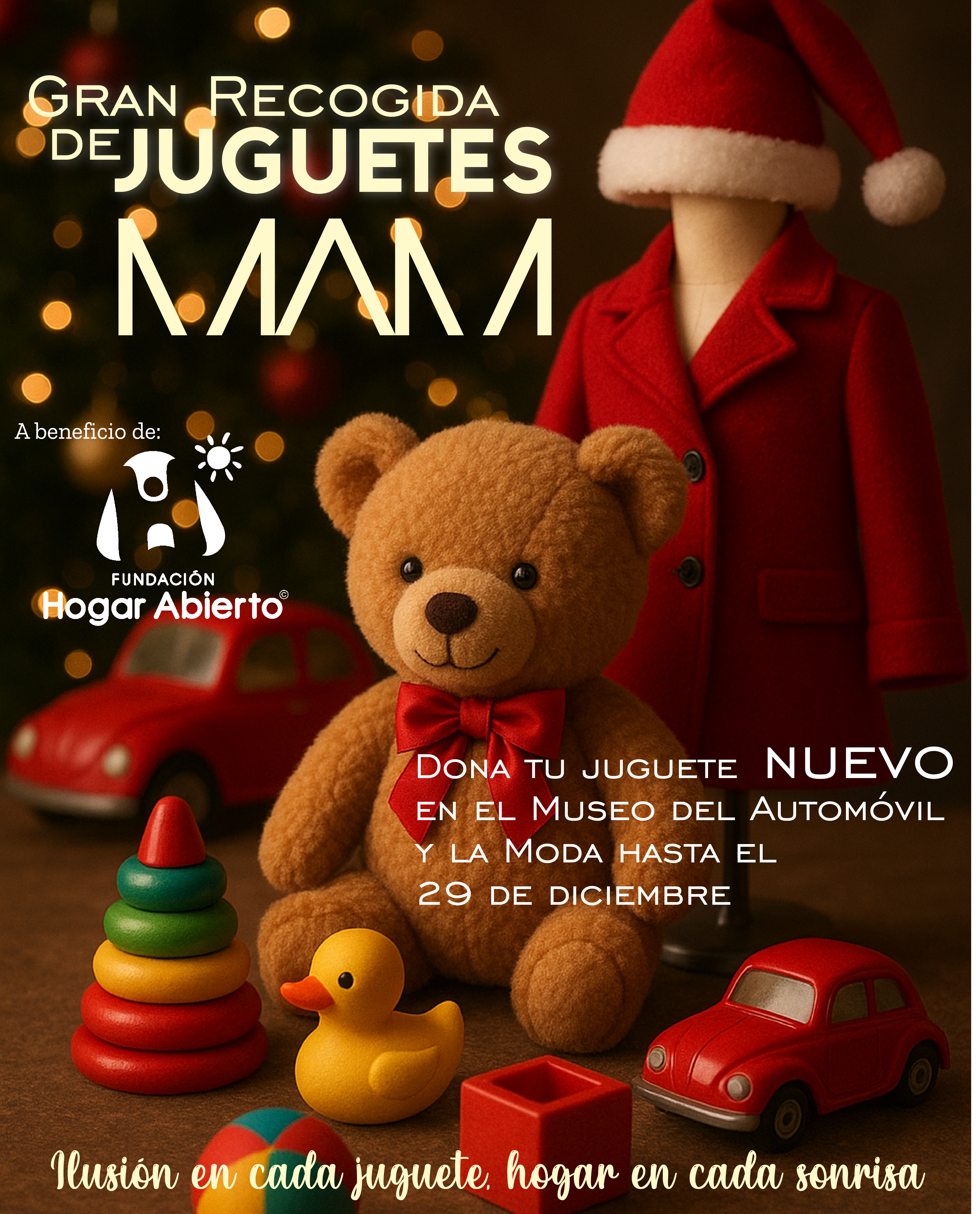 El Museo del Automóvil y la Moda propone una agenda de Navidad para toda la familia El Museo del Automóvil y la Moda propone una agenda de Navidad para toda la familia