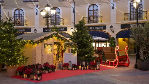 McArthurGlen Málaga inicia hoy su programación especial de Navidad con la visita de Papa Noel y el Grinch NAVIDAD