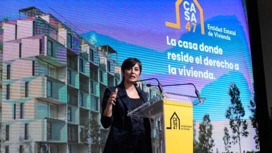 La ministra de Vivienda y Agenda Urbana, Isabel Rodr&iacute;guez