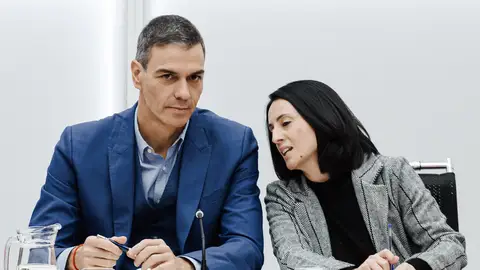 Imagen de archivo de Pedro Sánchez y Rebeca Torró Imagen de archivo de Pedro Sánchez y Rebeca Torró