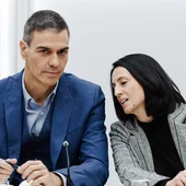 Imagen de archivo de Pedro Sánchez y Rebeca Torró Imagen de archivo de Pedro Sánchez y Rebeca Torró