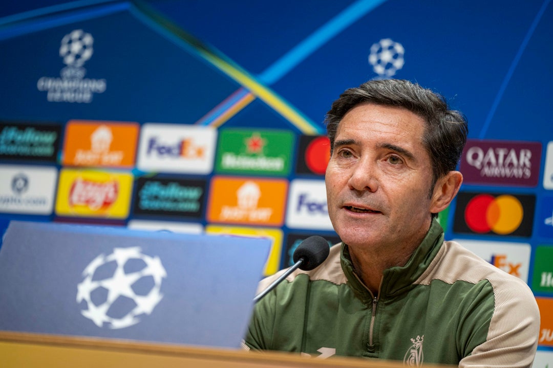 Marcelino: "Necesitamos ganar y los jugadores lo merecen" Marcelino: "Necesitamos ganar y los jugadores lo merecen"