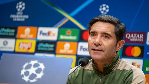 Marcelino: "Necesitamos ganar y los jugadores lo merecen" Marcelino: "Necesitamos ganar y los jugadores lo merecen"