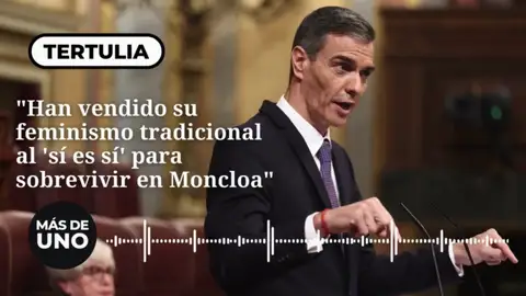 Carmen Morodo, tras las acusaciones de agresión sexual en el PSOE: "Han vendido su feminismo tradicional al 'sí es sí' para sobrevivir en Moncloa" Carmen Morodo, tras las acusaciones de agresión sexual en el PSOE: "Han vendido su feminismo tradicional al 'sí es sí' para sobrevivir en Moncloa"