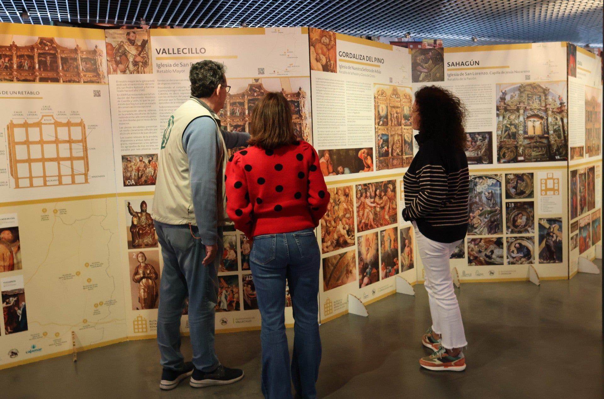 Aguilar de Campoo, última parada de la exposición itinerante sobre los retablos renacentistas del Este de León Aguilar de Campoo, última parada de la exposición itinerante sobre los retablos renacentistas del Este de León
