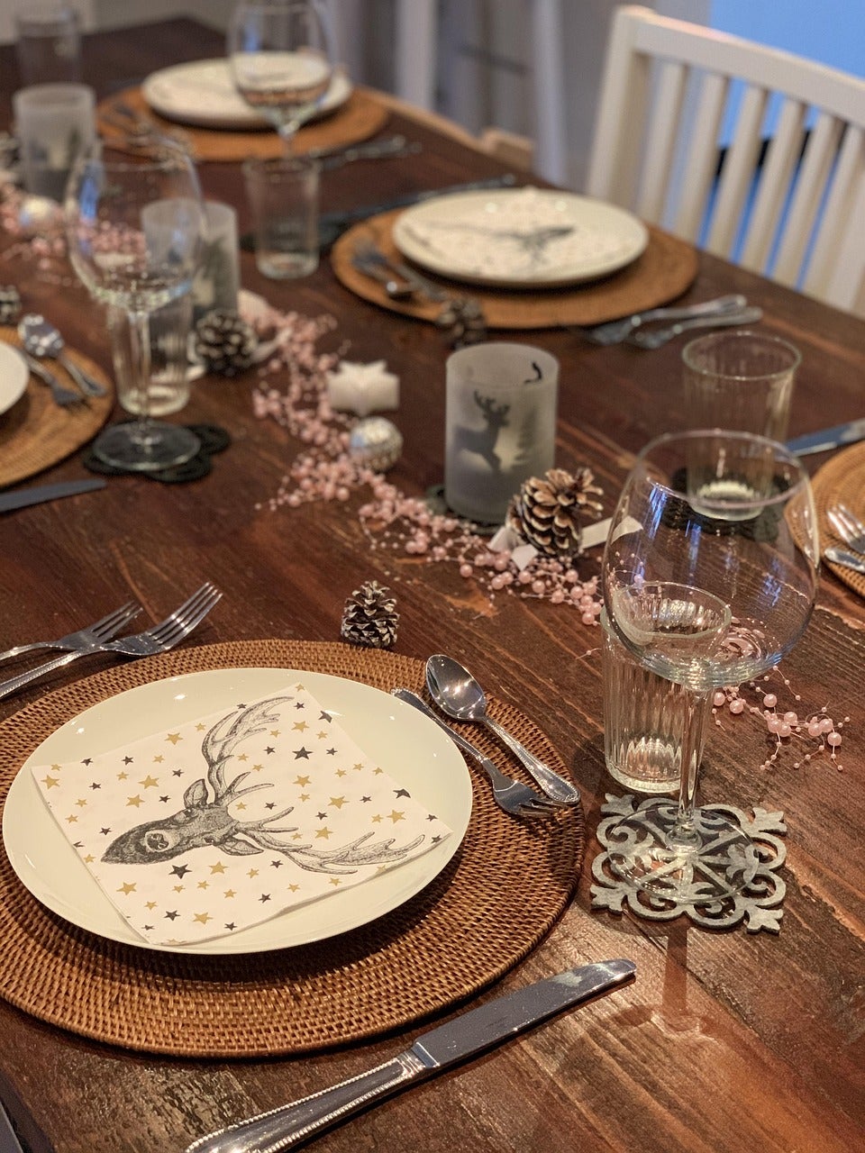 Mesa navideña Mesa navideña