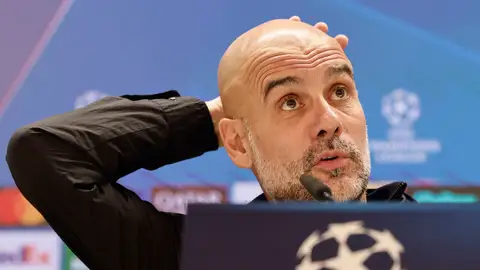 Guardiola: "Que Xabi mee con la suya. le irá bien" Guardiola: "Que Xabi mee con la suya. le irá bien"