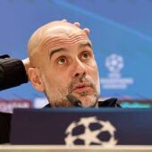 Guardiola: "Que Xabi mee con la suya. le irá bien"