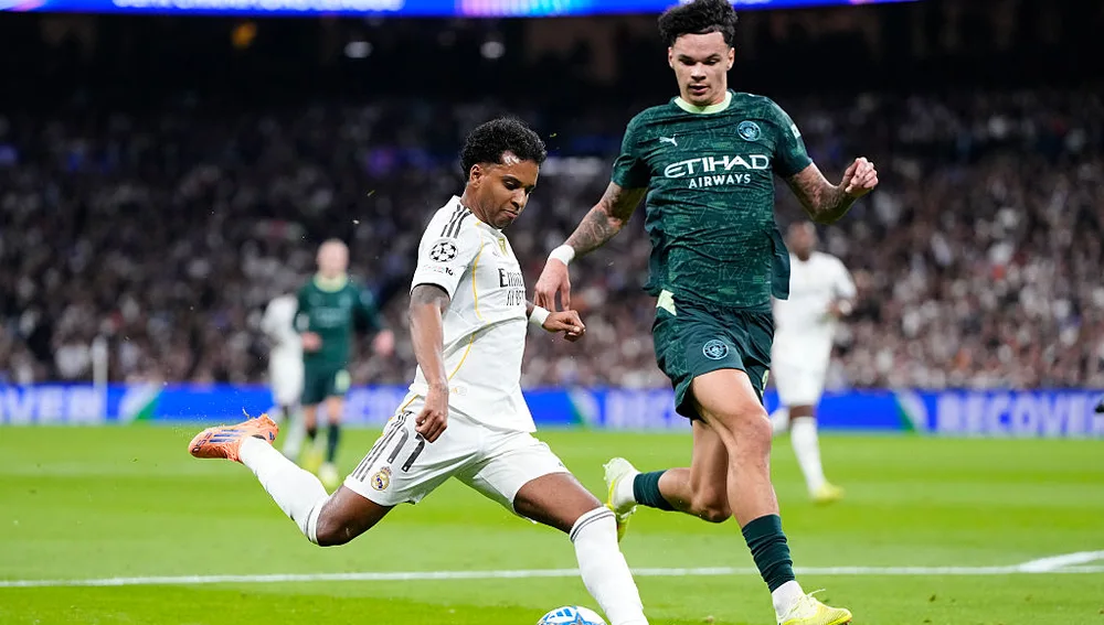 Rodrygo ante el Manchester City Rodrygo ante el Manchester City