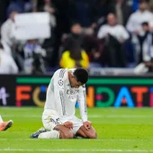 Rodrygo y Bellingham se lamentan tras la derrota del Real Madrid ante el Manchester City en el Bernabéu Rodrygo y Bellingham se lamentan tras la derrota del Real Madrid ante el Manchester City en el Bernabéu