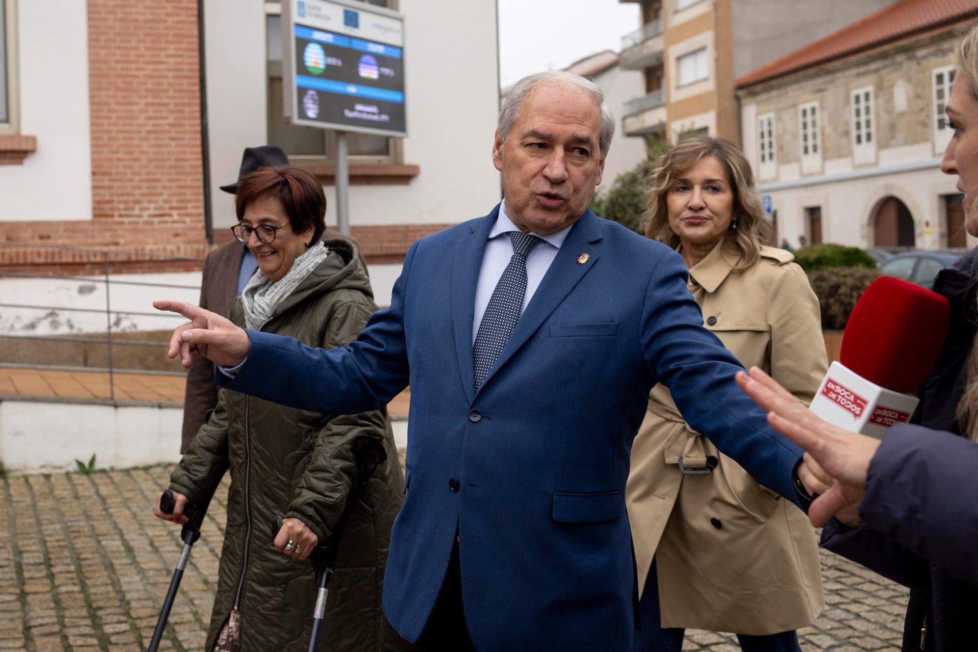 El presidente de la Diputación de Lugo y alcalde de Monforte de Lemos, José Tomé El presidente de la Diputación de Lugo y alcalde de Monforte de Lemos, José Tomé