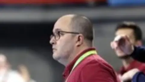 Dani Gordo, entrenador del Ademar León Deportes Segovia