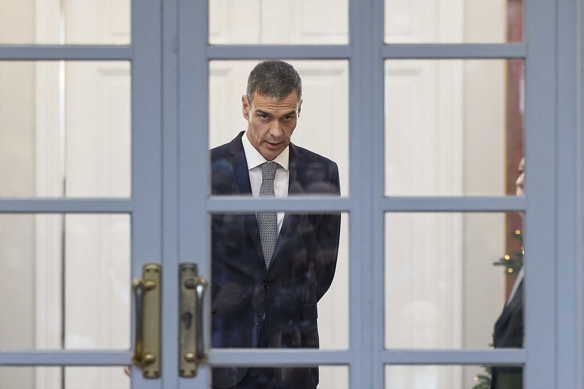 Imagen de archivo del presidente del Gobierno, Pedro Sánchez, en el Palacio de la Moncloa Imagen de archivo del presidente del Gobierno, Pedro Sánchez, en el Palacio de la Moncloa