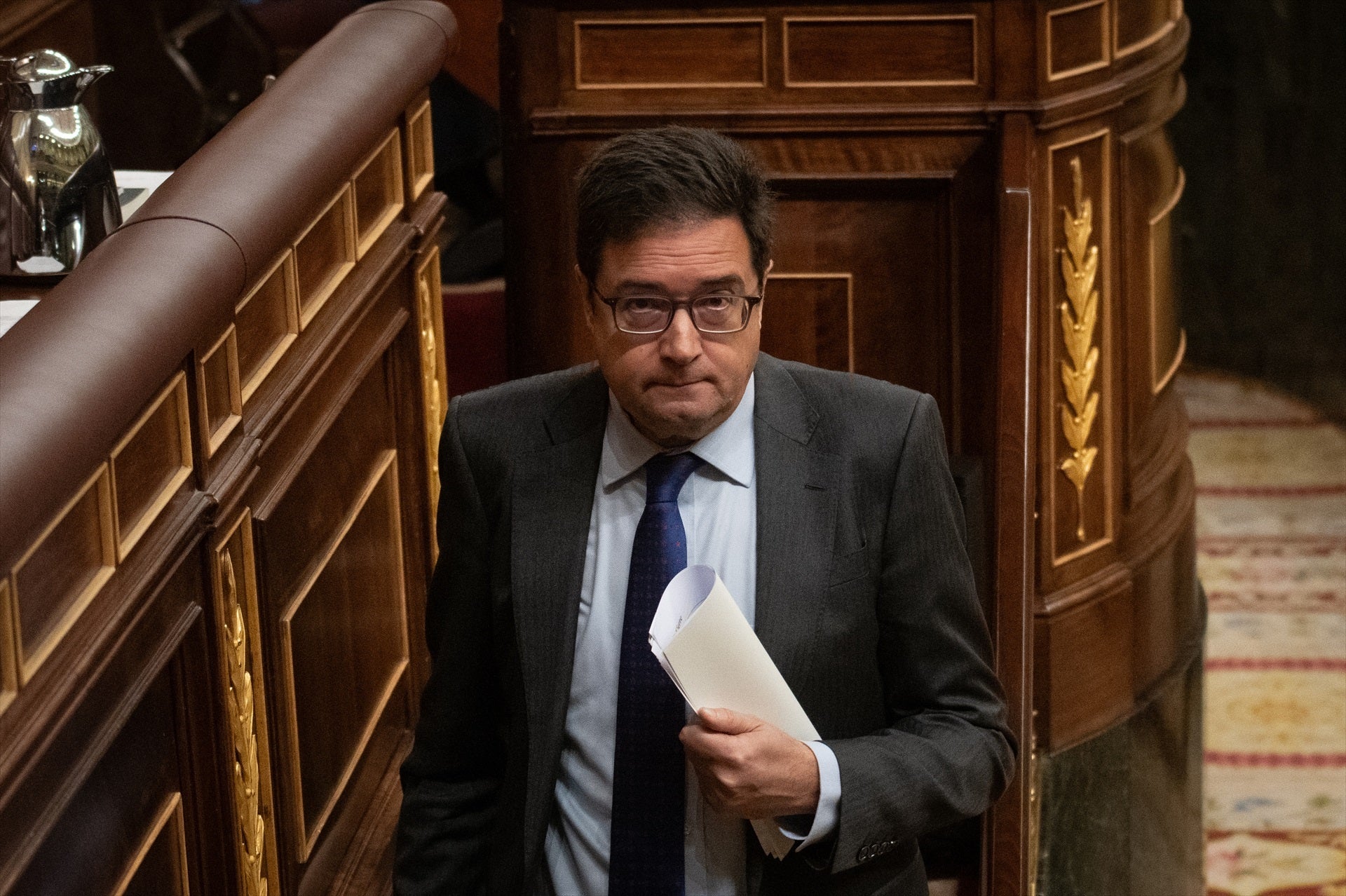 Óscar López en el Congreso de los Diputados Óscar López en el Congreso de los Diputados