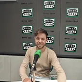 Iván Zayas en los estudios de Onda Cero. Iván Zayas en los estudios de Onda Cero.