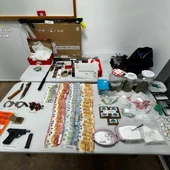 Material incautado por la Guardia Civil Material incautado por la Guardia Civil