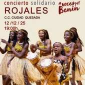 Rojales acoge este viernes el concierto solidario 'Voces por Benin' a beneficio de la Fundación 'Juntos por la vida' Rojales acoge este viernes el concierto solidario 'Voces por Benin' a beneficio de la Fundación 'Juntos por la vida'