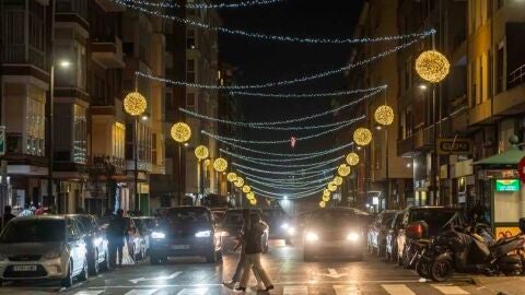 Luces de Navidad en Camargo