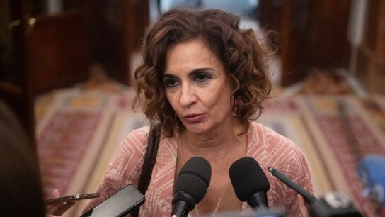 Mar&iacute;a Jes&uacute;s Montero en el Congreso de los Diputados