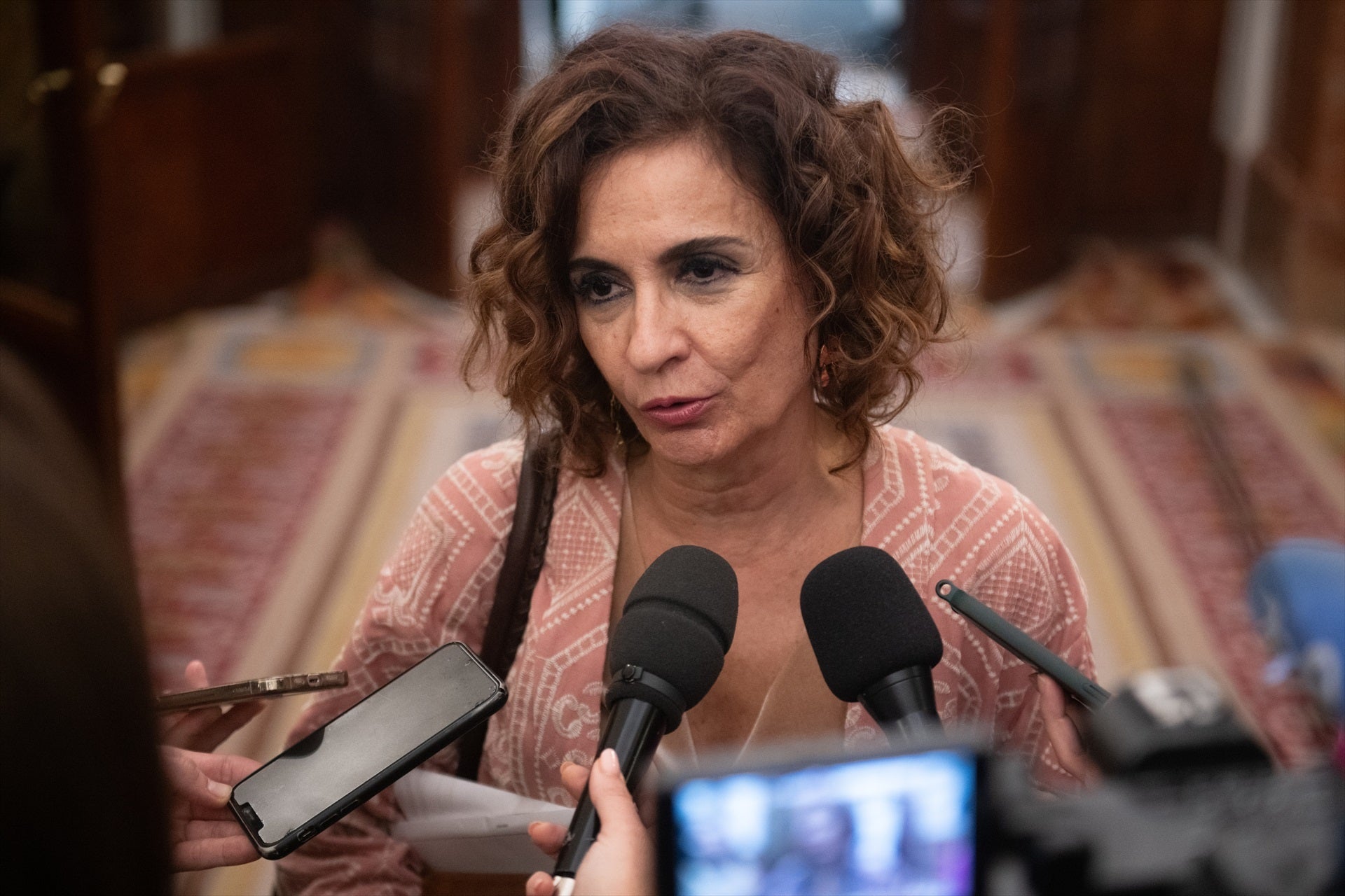 María Jesús Montero se desmarca de Vicente Fernández: "No tengo ni idea de lo que estaba haciendo este señor" María Jesús Montero se desmarca de Vicente Fernández: "No tengo ni idea de lo que estaba haciendo este señor"