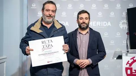 Cachicho Casa Benito, ganador del voto del público en la Ruta de la Tapa Gourmet 2025 de Mérida Cachicho Casa Benito, ganador del voto del público en la Ruta de la Tapa Gourmet 2025 de Mérida