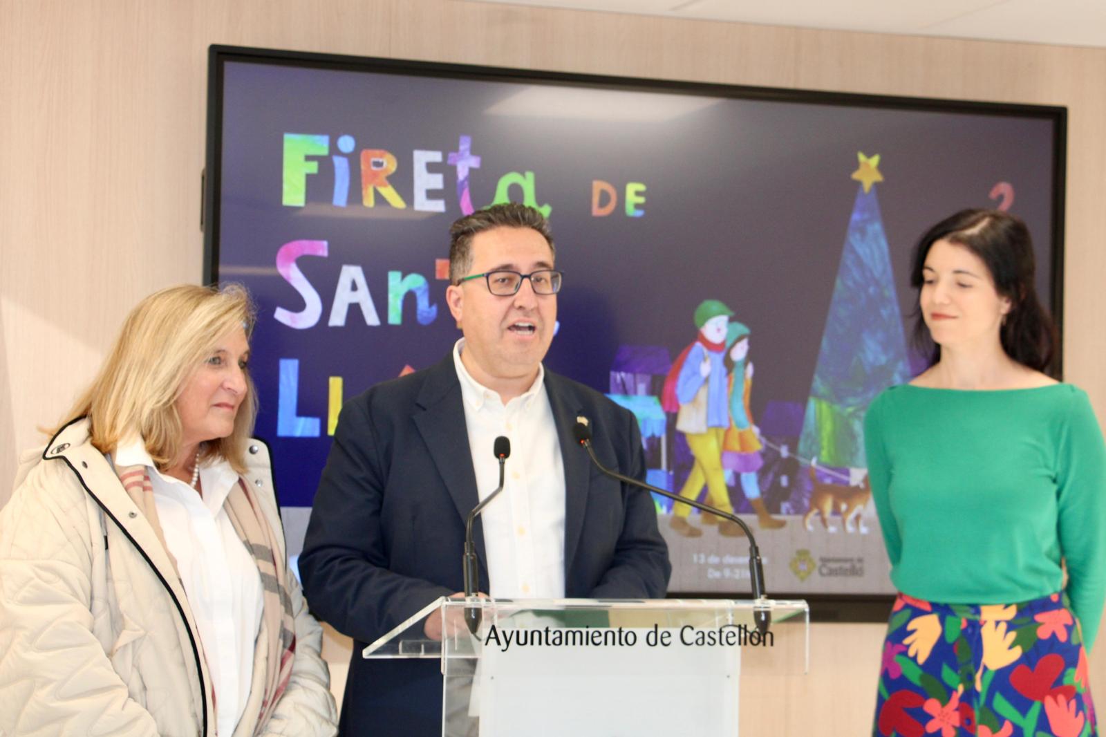 Castellón celebra este sábado la Fireta de Santa Llúcia en la plaza Mallorca Castellón celebra este sábado la Fireta de Santa Llúcia en la plaza Mallorca