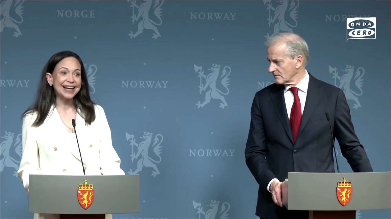 María Corina Machado está convencida de que pronto regresará a “una Venezuela libre” María Corina Machado está convencida de que pronto regresará a “una Venezuela libre”