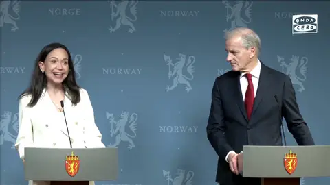 María Corina Machado está convencida de que pronto regresará a “una Venezuela libre” María Corina Machado está convencida de que pronto regresará a “una Venezuela libre”