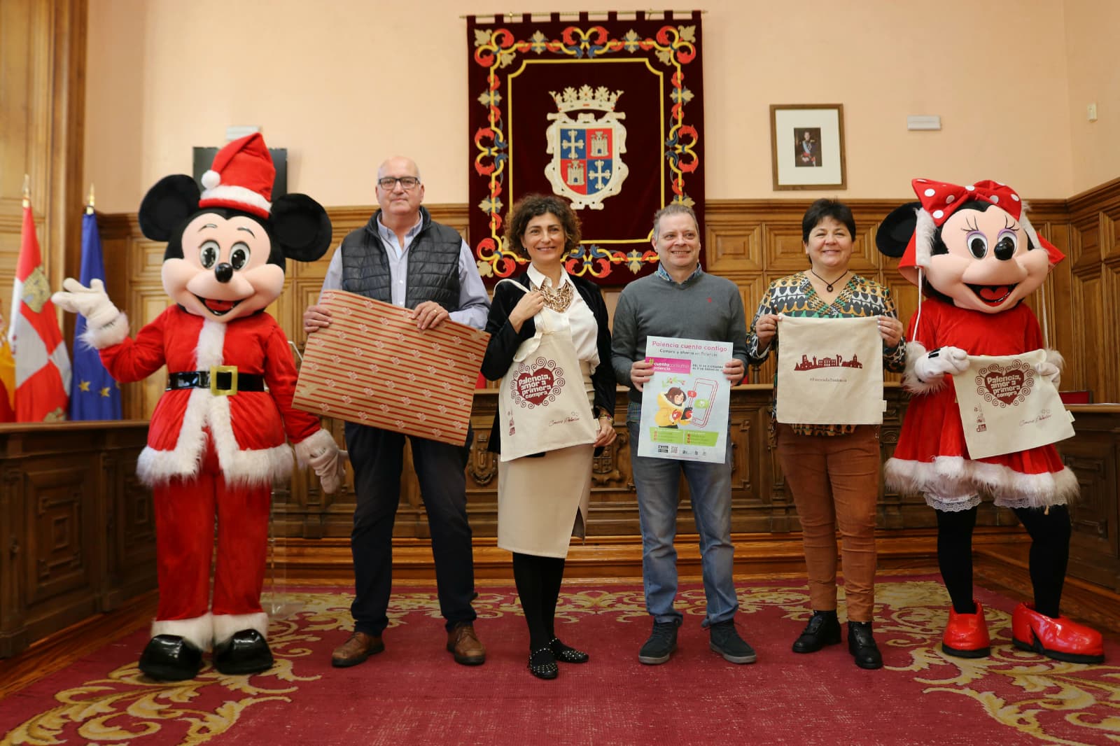 El Ayuntamiento pone en marcha una nueva "Cuenta Consumo Palencia" con motivo de la Navidad El Ayuntamiento pone en marcha una nueva "Cuenta Consumo Palencia" con motivo de la Navidad