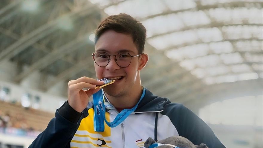 El nadador extremeño Guillermo Gracia, premio Princesa de Girona a Jóvenes Deportistas El nadador extremeño Guillermo Gracia, premio Princesa de Girona a Jóvenes Deportistas