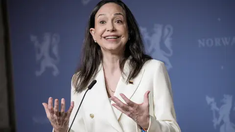 Imagen: Stian Lysberg Solum - Europa Press María Corina Machado está convencida de que algún día regresará a “una Venezuela libre” Imagen: Stian Lysberg Solum - Europa Press María Corina Machado está convencida de que algún día regresará a “una Venezuela libre”