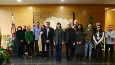 reunión Ana Pontón campus Ourense reunión Ana Pontón campus Ourense