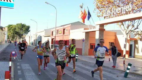 Imagen de archivo de una Media Maratón en Aspe. Imagen de archivo de una Media Maratón en Aspe.