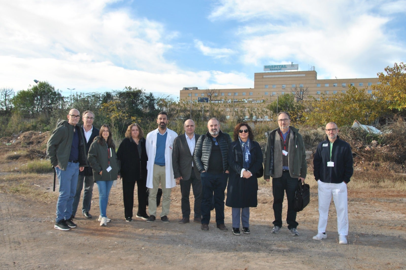 La Conselleria de Sanidad visita los terrenos del nuevo Hospital General de Castellón La Conselleria de Sanidad visita los terrenos del nuevo Hospital General de Castellón