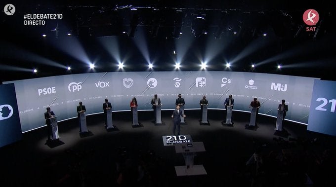 Debate electoral 21D Debate electoral 21D