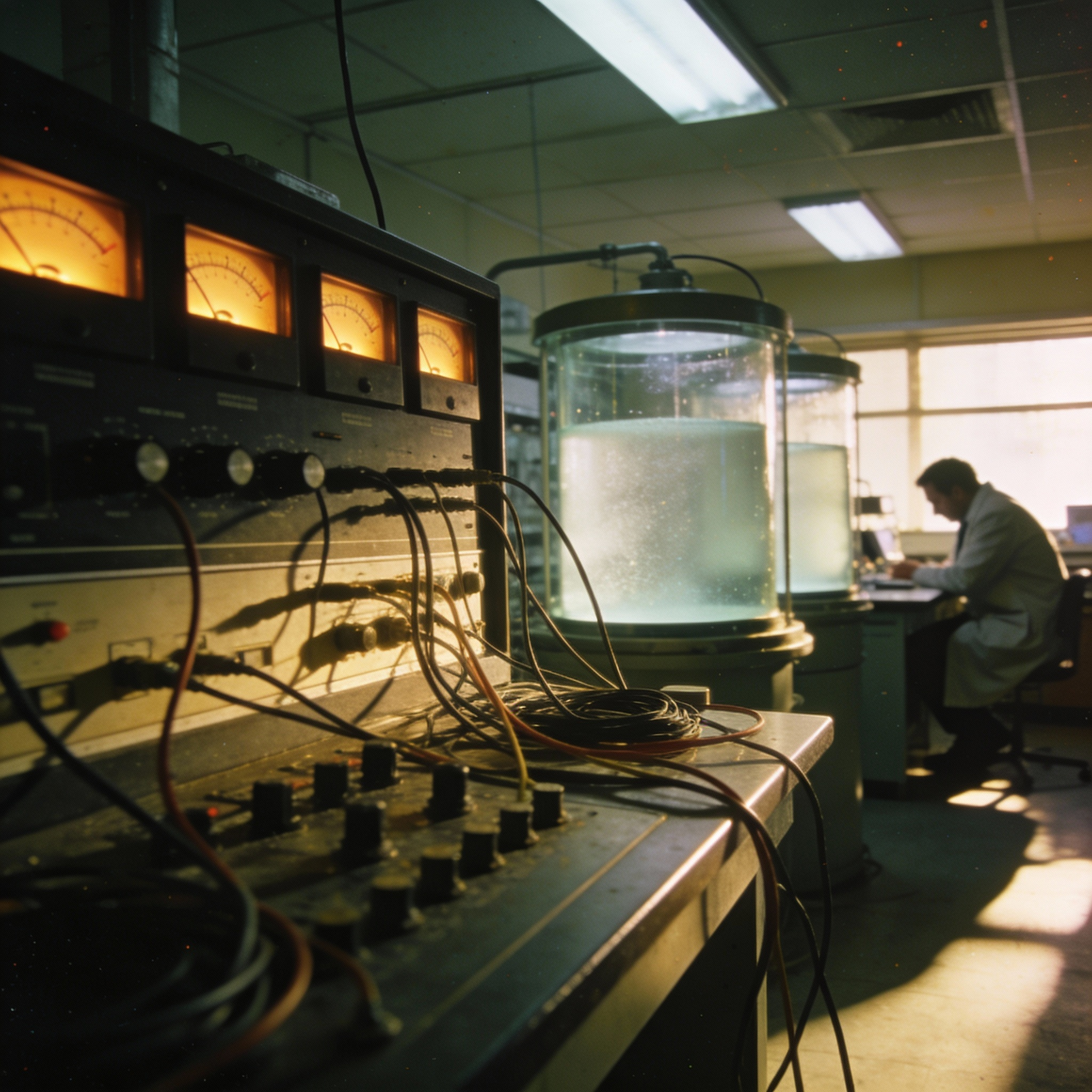 Imagen de laboratorio retro Imagen de laboratorio retro