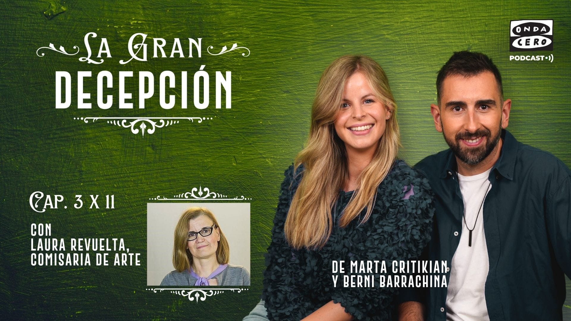 La gran decepción 3x11: Laura Revuelta y el arte episode artwork