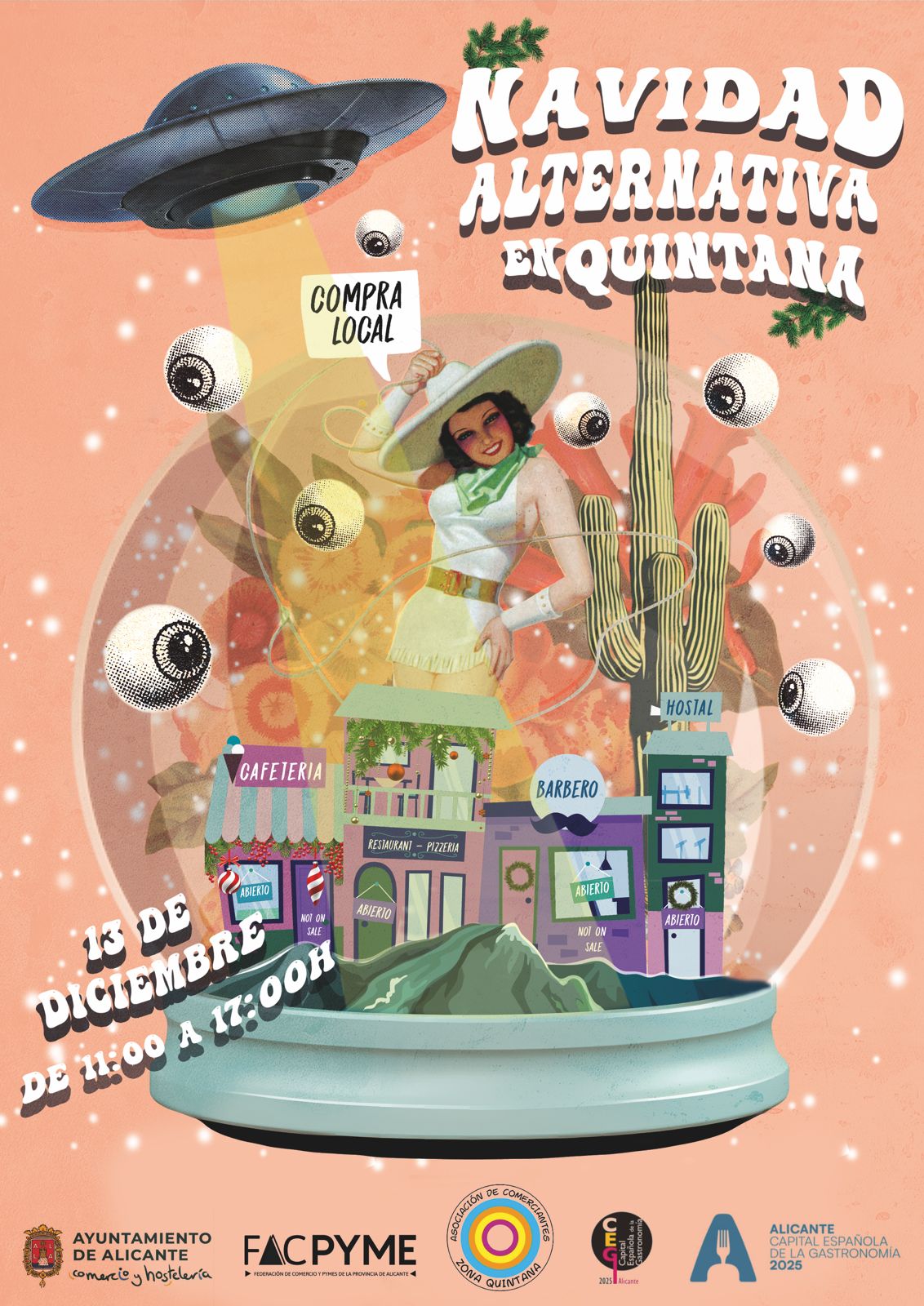 El plan de dinamización comercial de Navidad inicia con la fiesta de Quintana y las jornadas en plaza América y Argel El plan de dinamización comercial de Navidad inicia con la fiesta de Quintana y las jornadas en plaza América y Argel