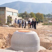 Alfaz alcanza el tramo final del primer lote de las obras del encauzamiento del Barranco Hondo 