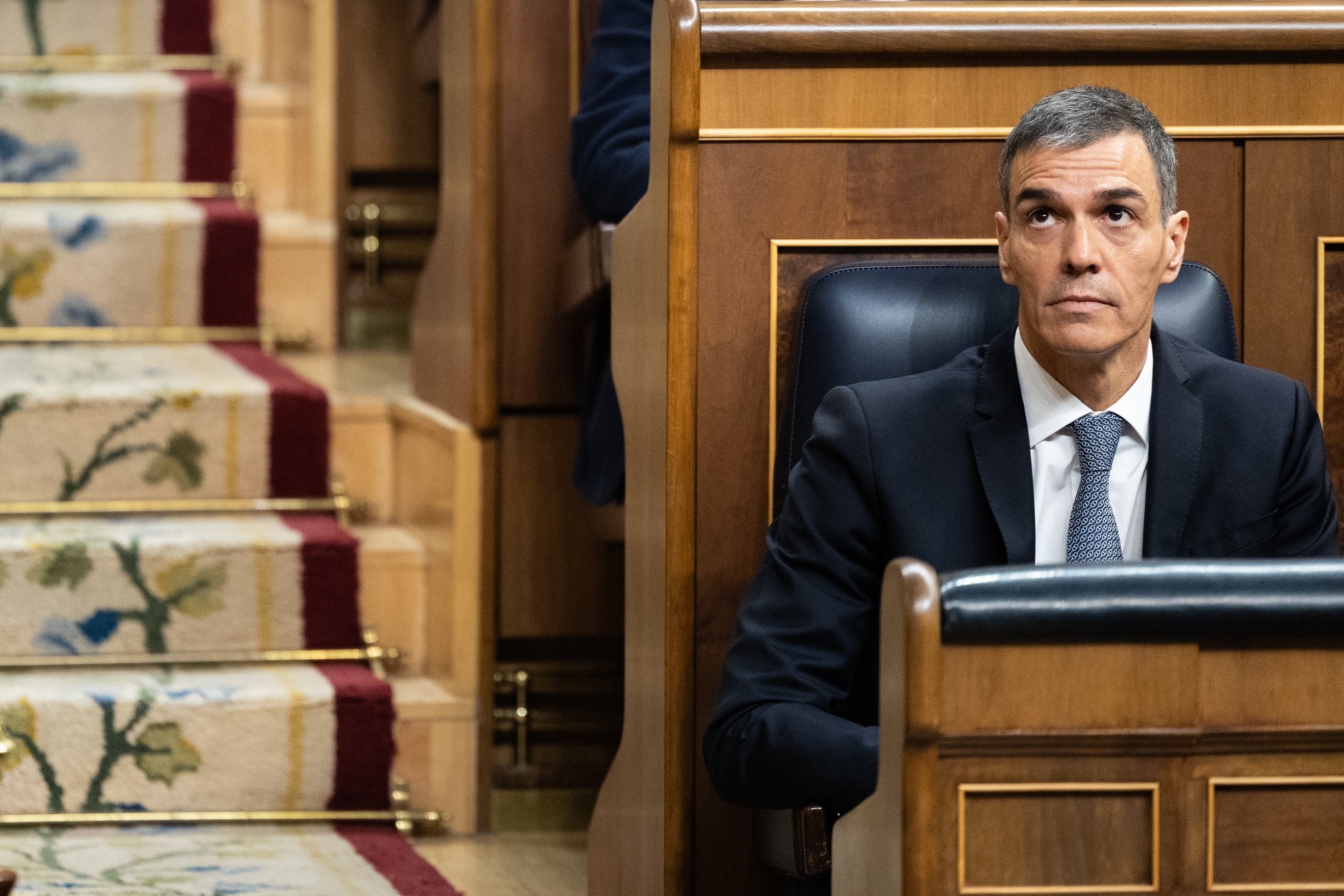 El presidente del Gobierno, Pedro Sánchez, en el Congreso de los Diputados El presidente del Gobierno, Pedro Sánchez, en el Congreso de los Diputados