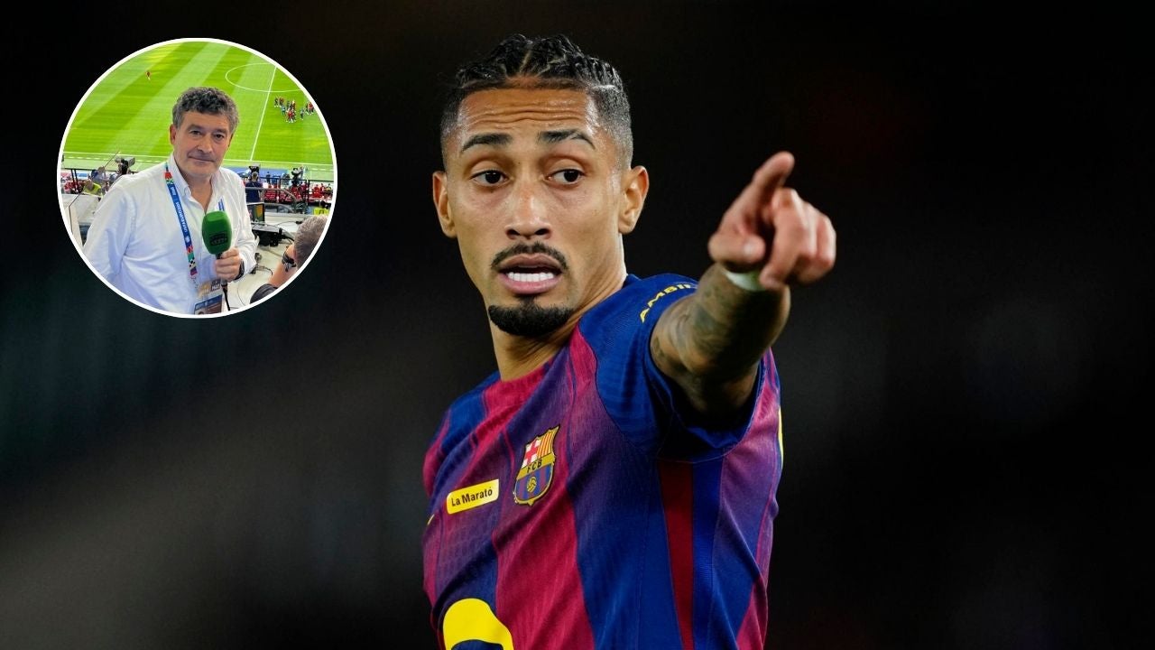 "¡Hay líder para rato!": Así ha narrado Alfredo Martínez el doblete de Raphinha que ha dado la victoria al Barça "¡Hay líder para rato!": Así ha narrado Alfredo Martínez el doblete de Raphinha que ha dado la victoria al Barça